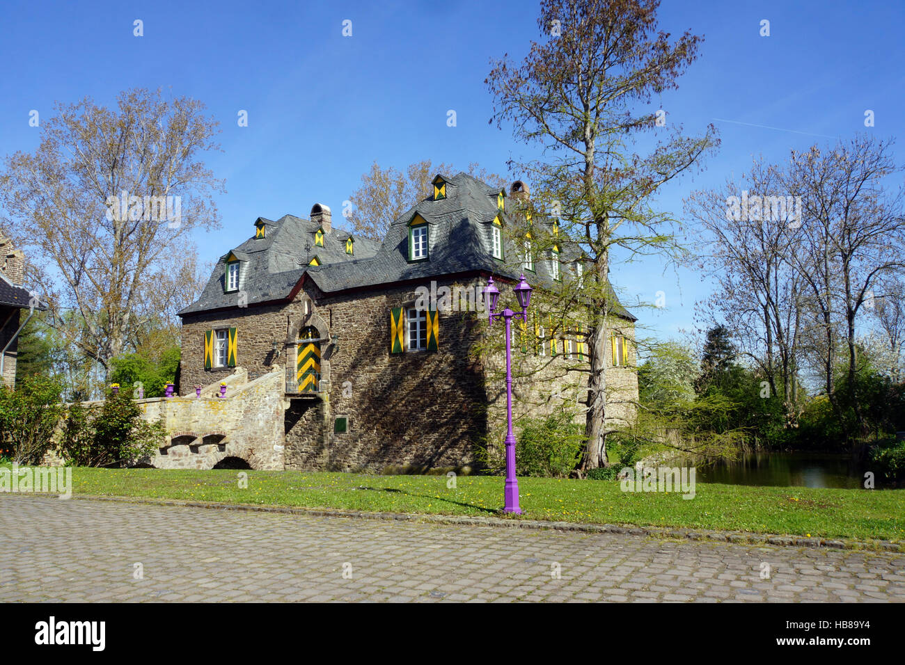 Kleeburg Burg Weidesheim Stockfoto