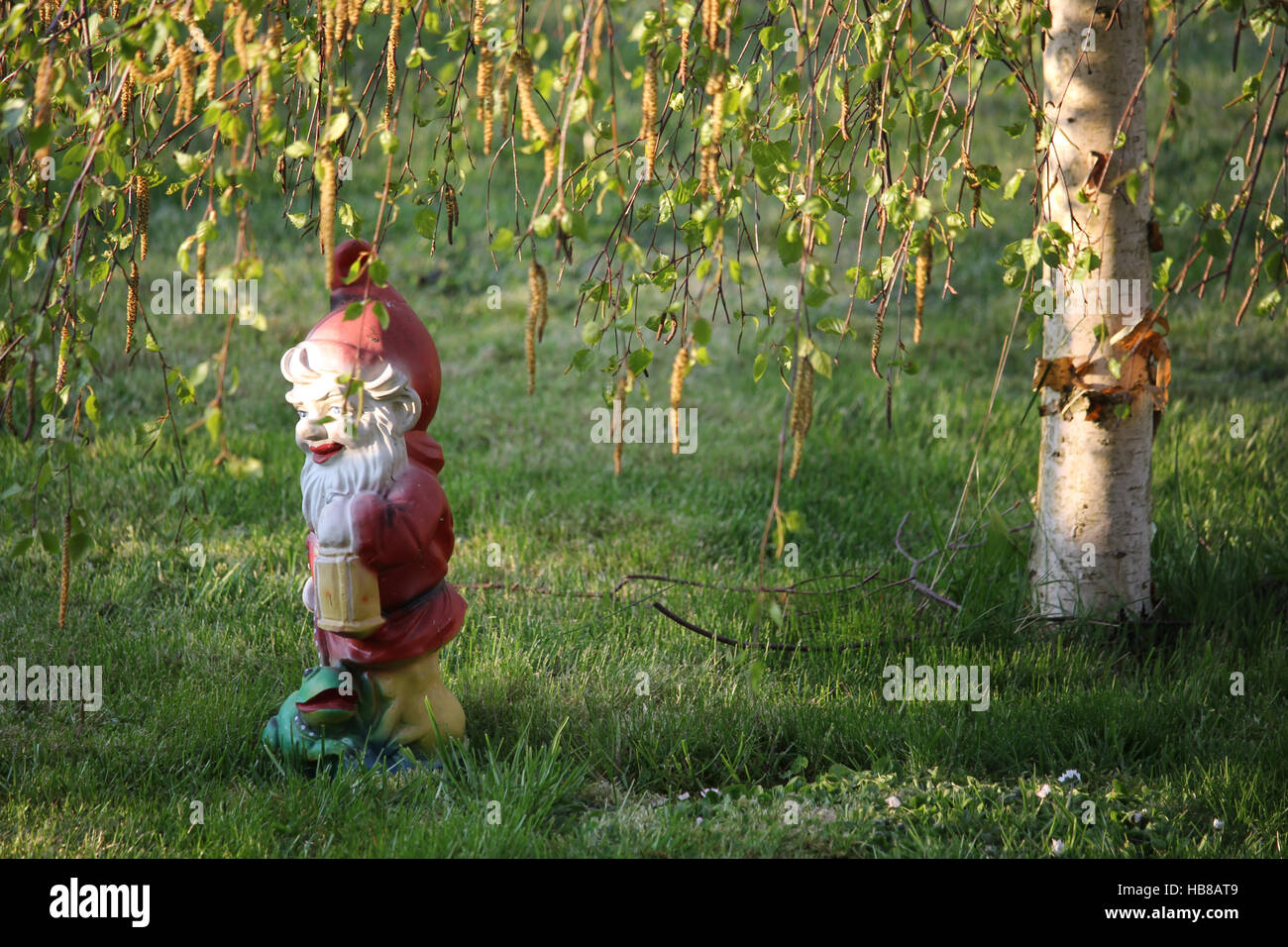 Gartenzwerg Stockfoto