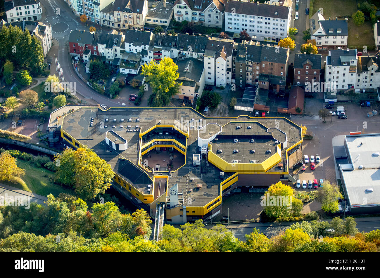 Luftaufnahme, Haus Ennepetal, Rathaus, Rat der Stadt Ennepetal