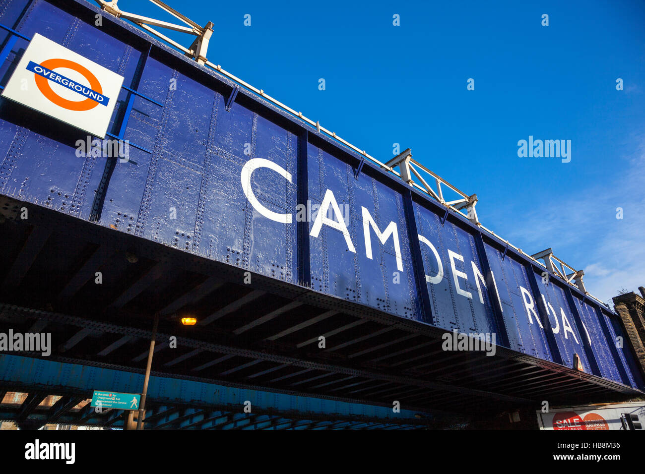 Camden Road U-Bahn Station, London, UK Stockfoto