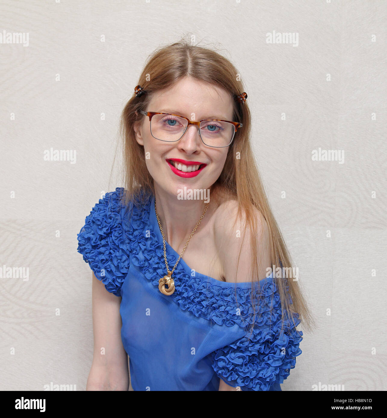 Geek chic Stockfoto