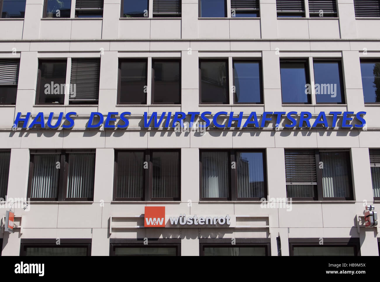 Haus des Wirtschaftsrates Stockfoto