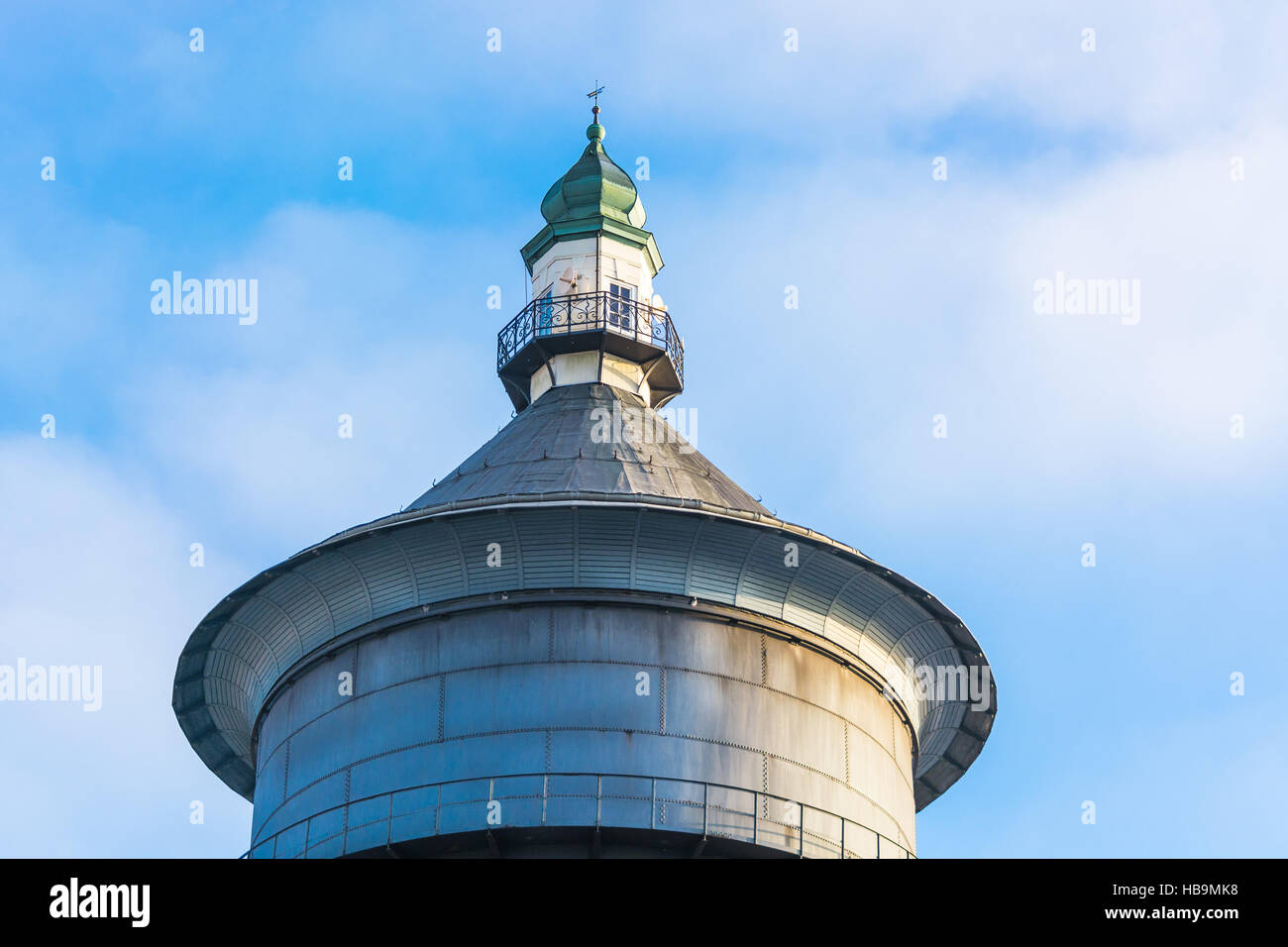 Alten Wasserturm in Velbert, Deutschland. Stockfoto