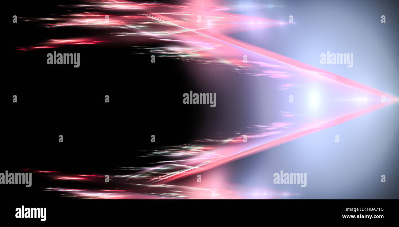 leichte platzen Stockfoto