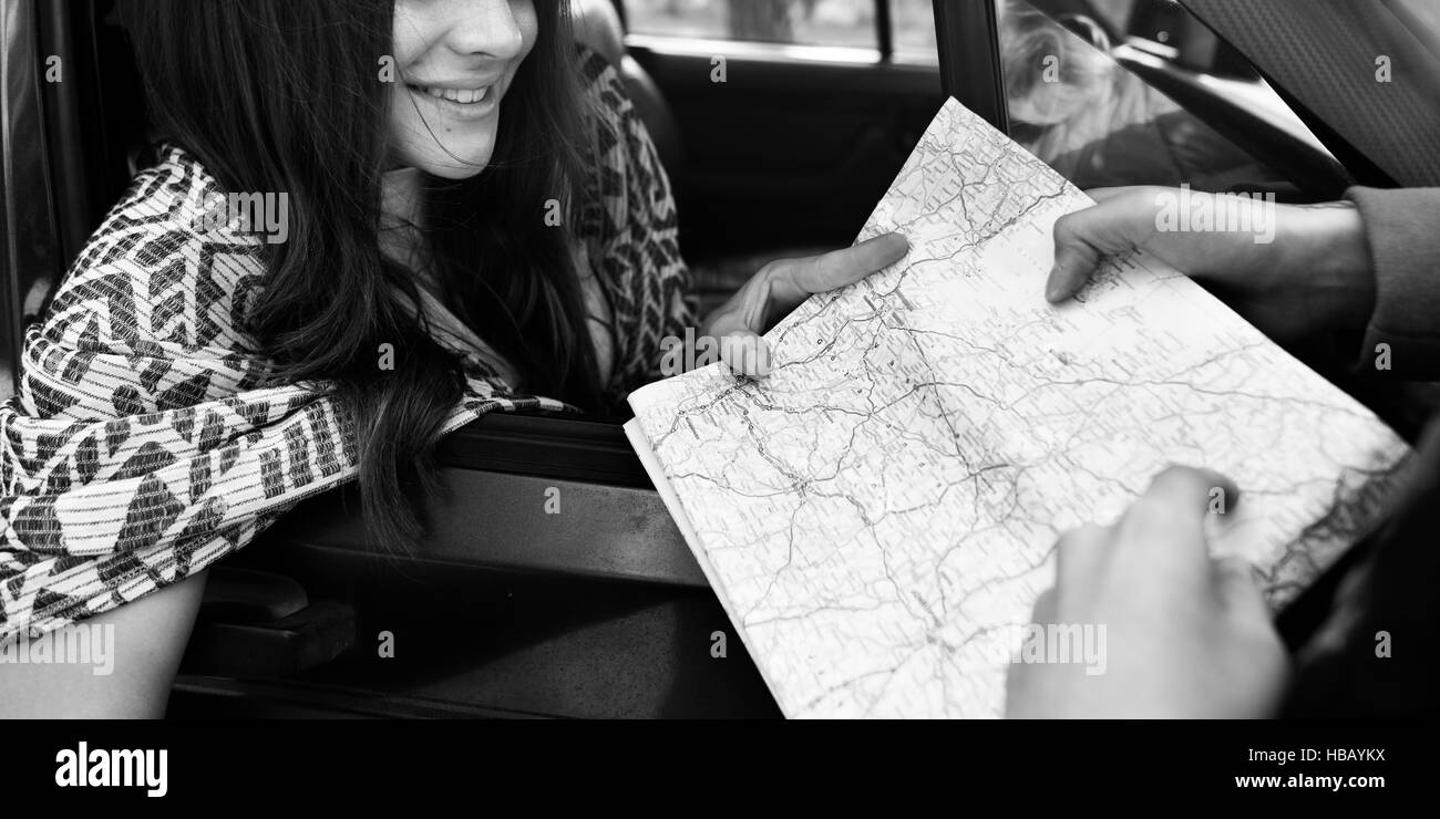 Person Traveler Travel Destination Konzept Stockfoto