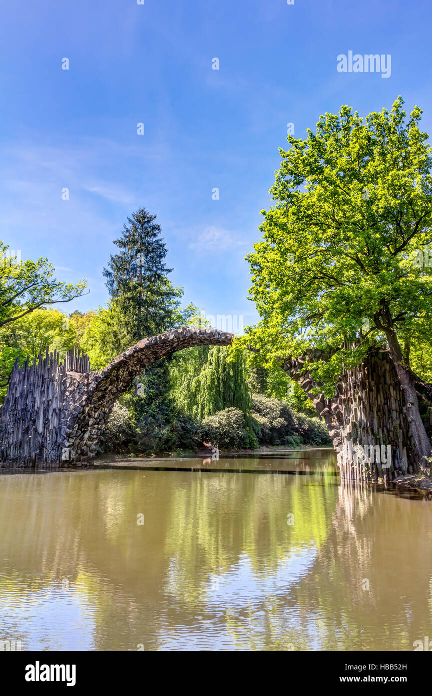 Azaleen und Rhododendronpark Kromlau Stockfotografie Alamy