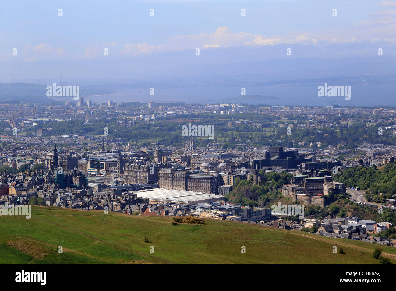 Edinburgh, Waverly Station, Neustadt Stockfoto