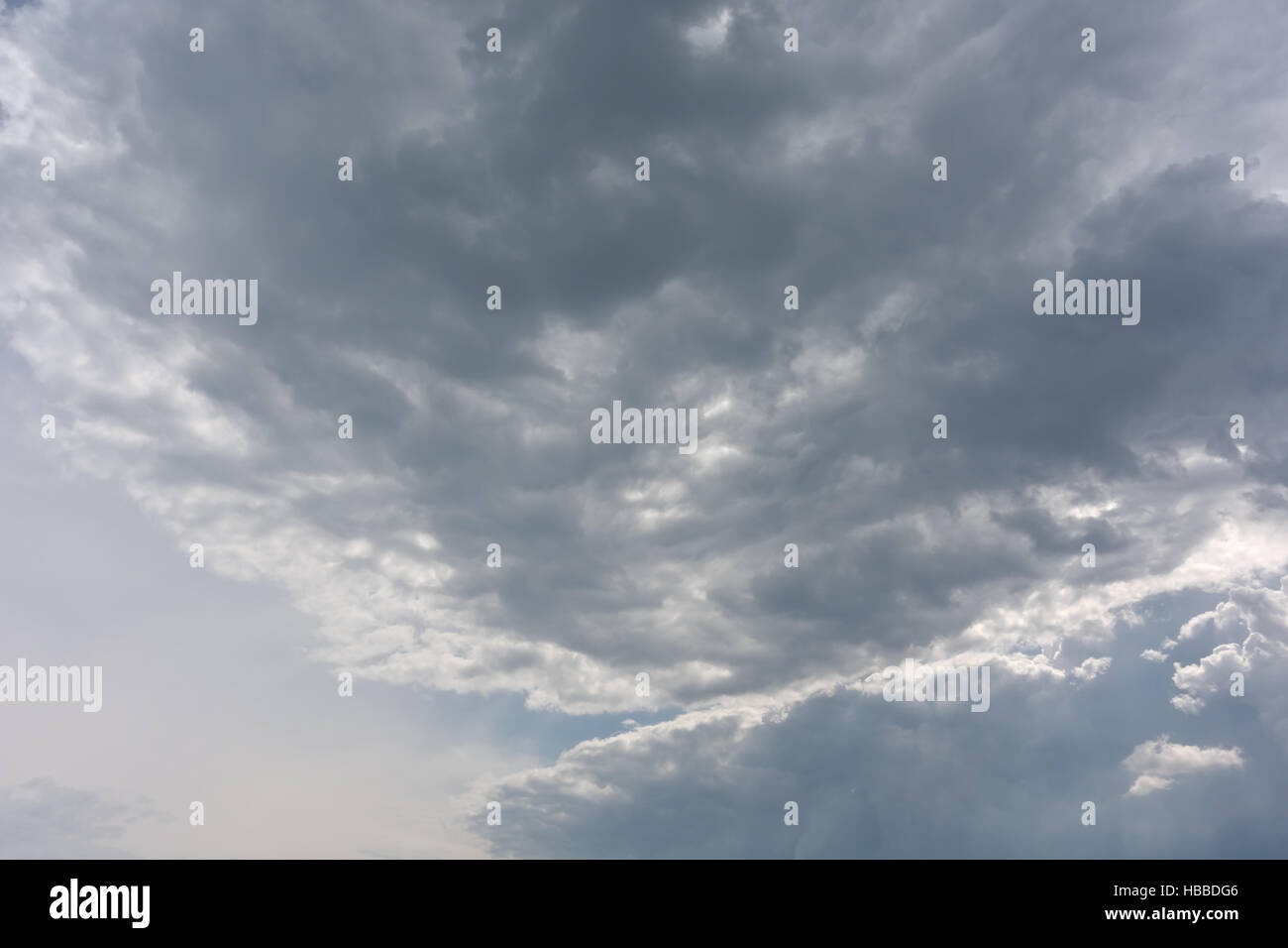 stimmungsvoller Himmelshintergrund Stockfoto