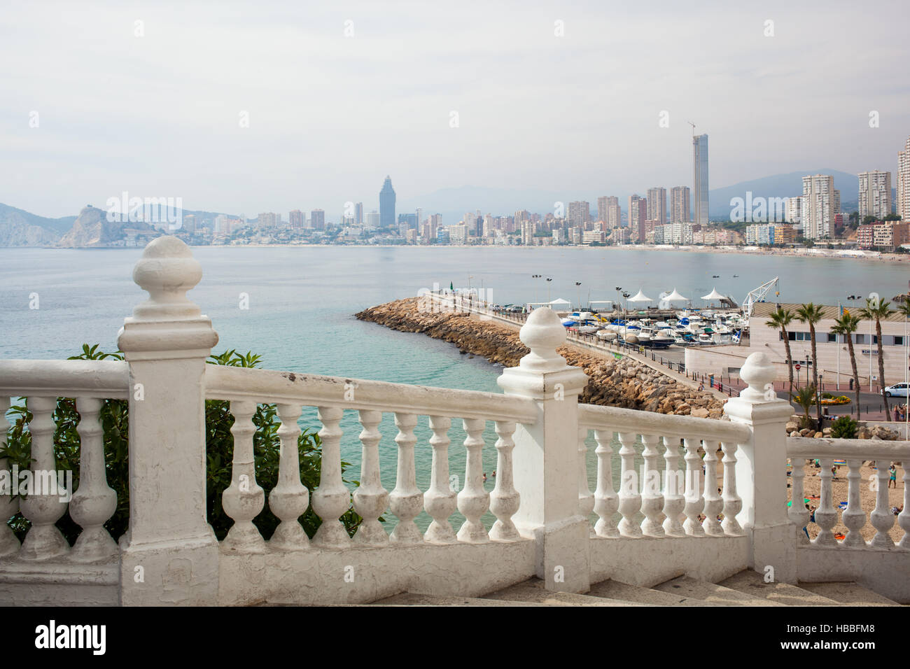 Benidorm Balcon del Mediterraneo Stockfoto