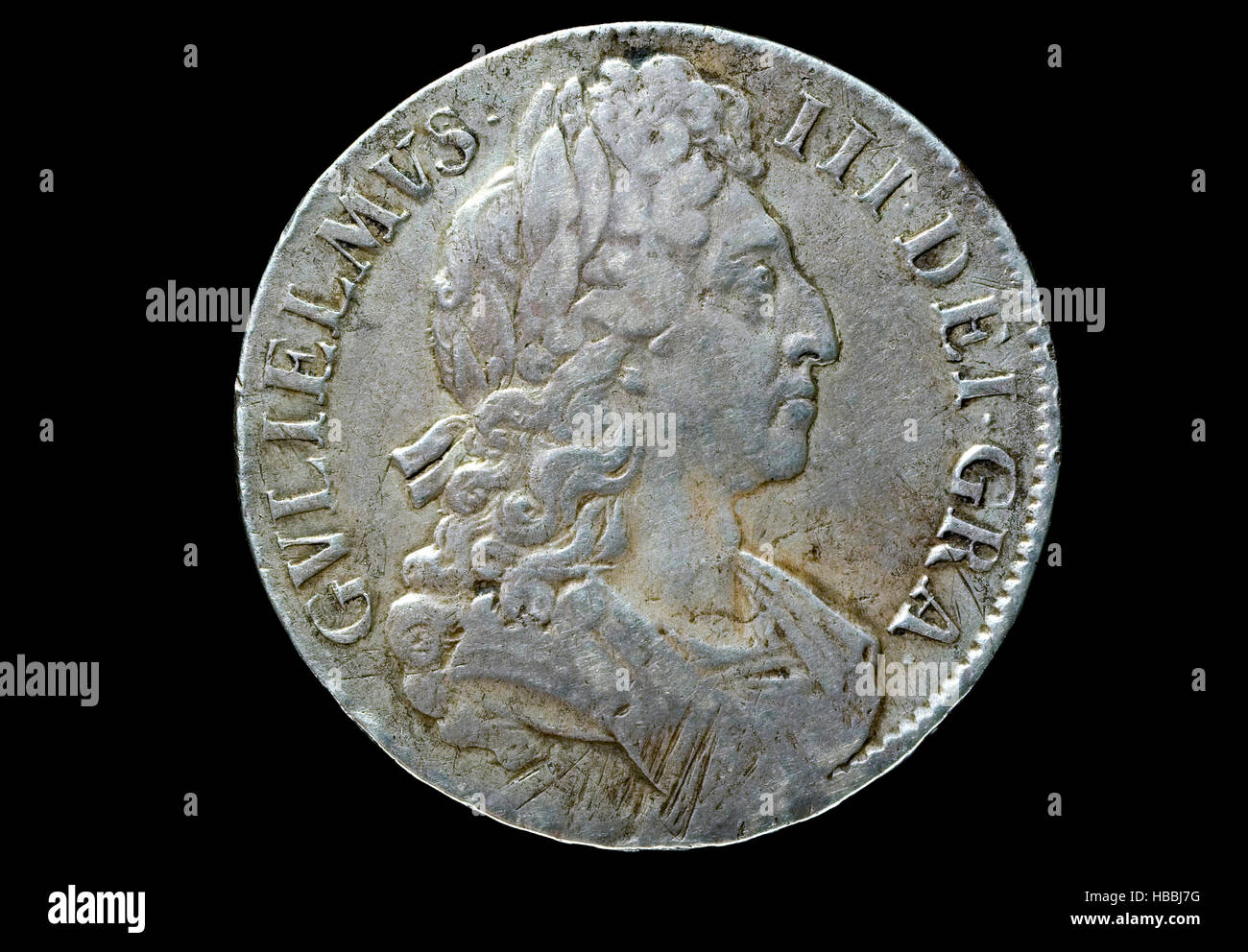 Krone von König William III. Stockfoto