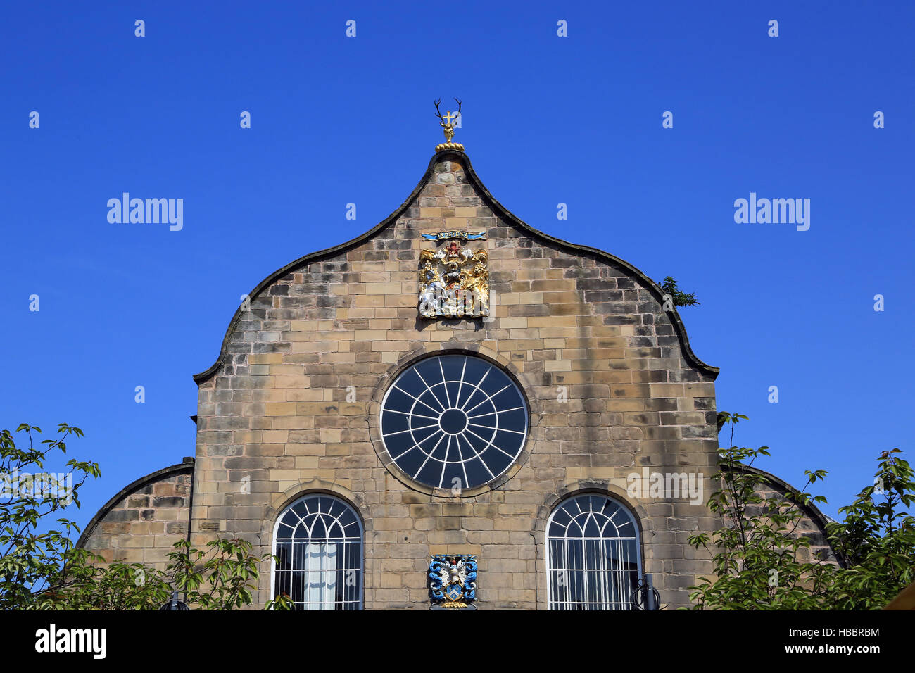 Edinburgh, Canongate Kirk Royal Mile Stockfoto