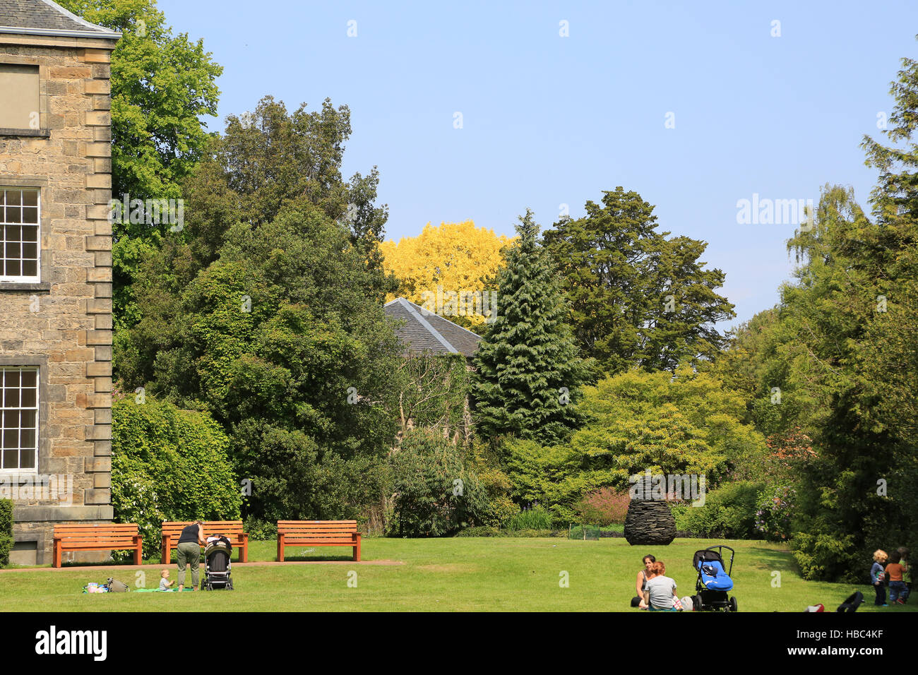 Royal Botanic Garden Edinburgh Stockfoto