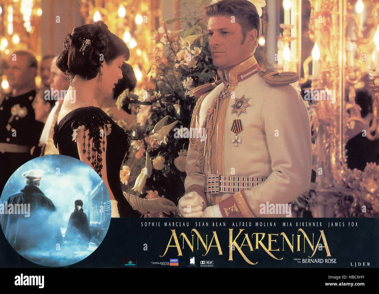 ANNA KARENINA, von links Sophie Marceau, Sean Bean, 1997, © Warner