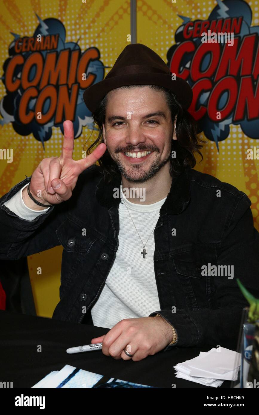 Dortmund, Deutschland. 5. Dezember 2016. Deutsche Comic-Con in Dortmund auf 03.12.2016 mit Andrew Lee Potts, urzeitlichen, | Verwendung Weltweit © Dpa/Alamy Live-Nachrichten Stockfoto