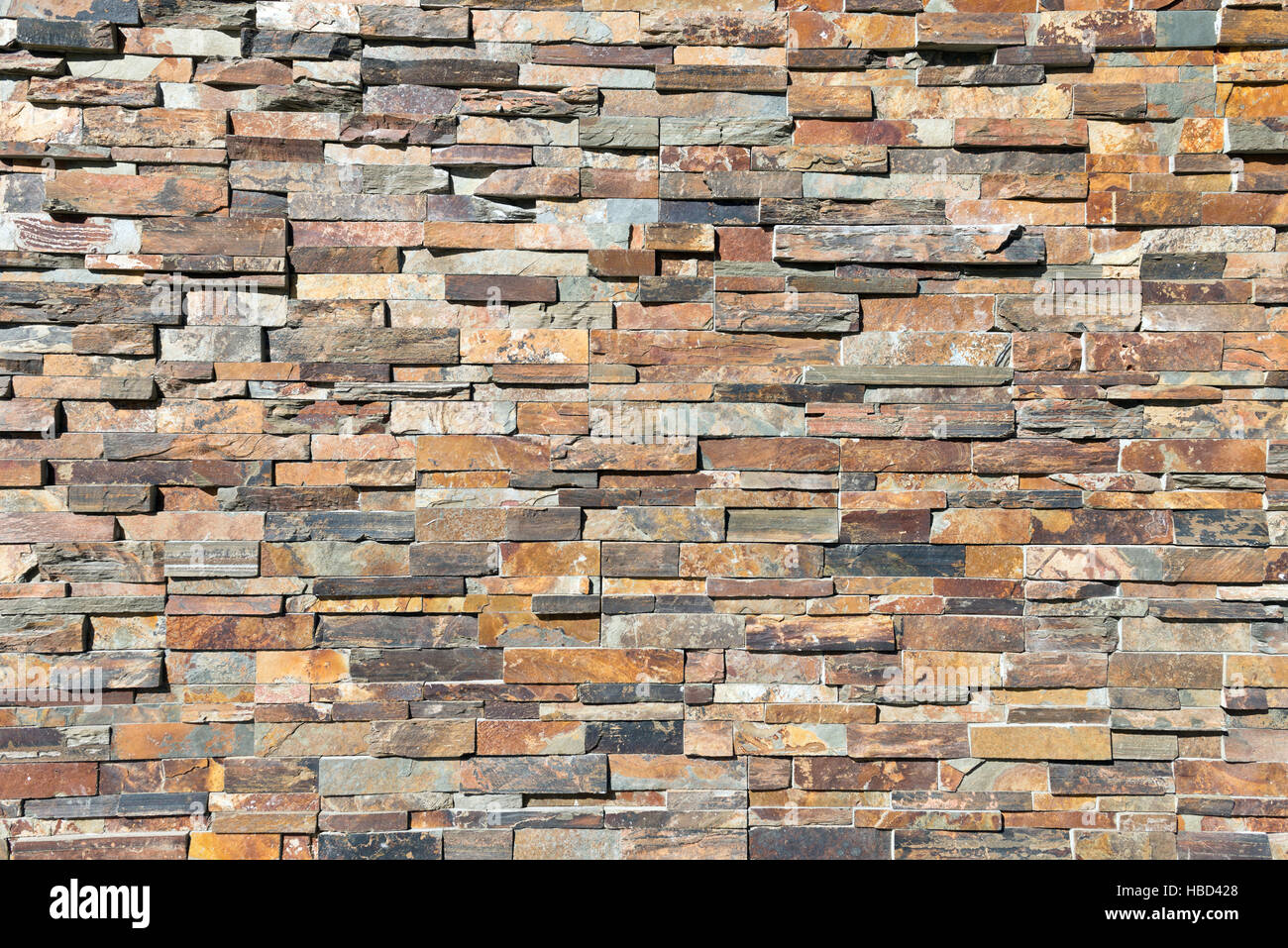 Dekor Natursteinmauer Textur Stockfoto
