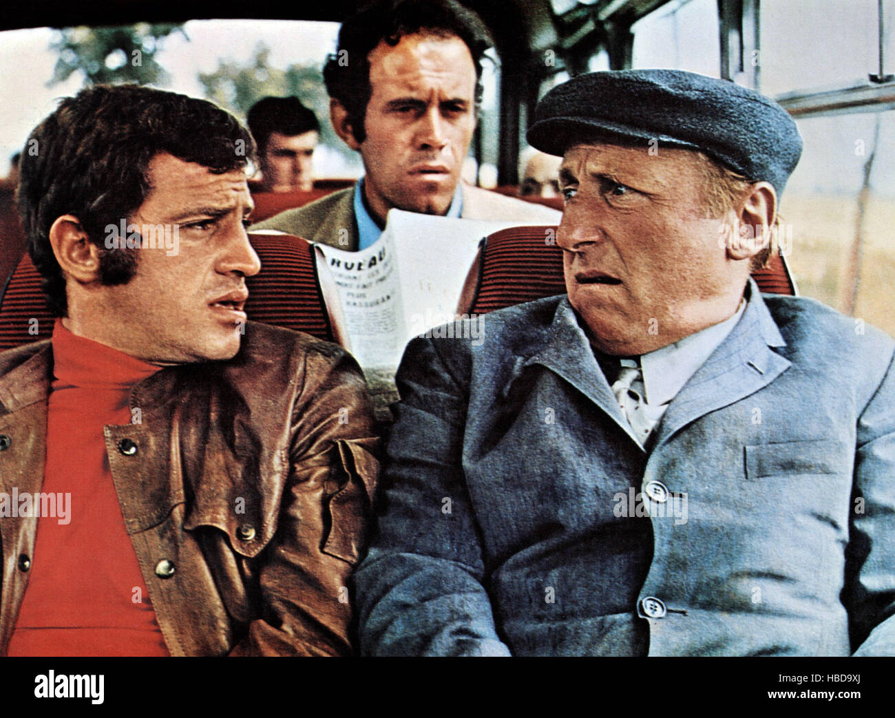 DAS Gehirn (aka LE CERVEAU), von links: Jean-Paul Belmondo, Bourvil