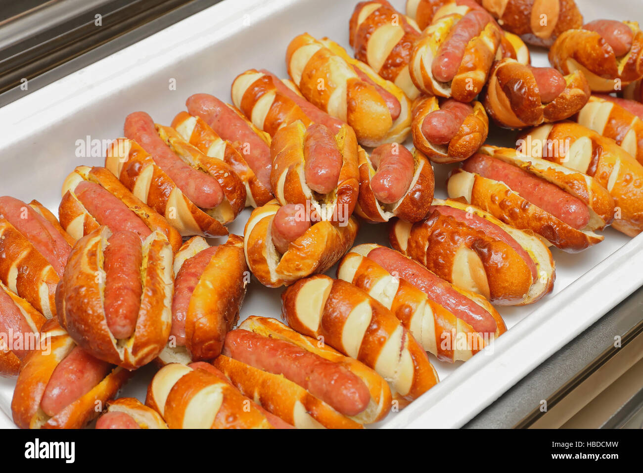 Hot Dogs Stockfoto