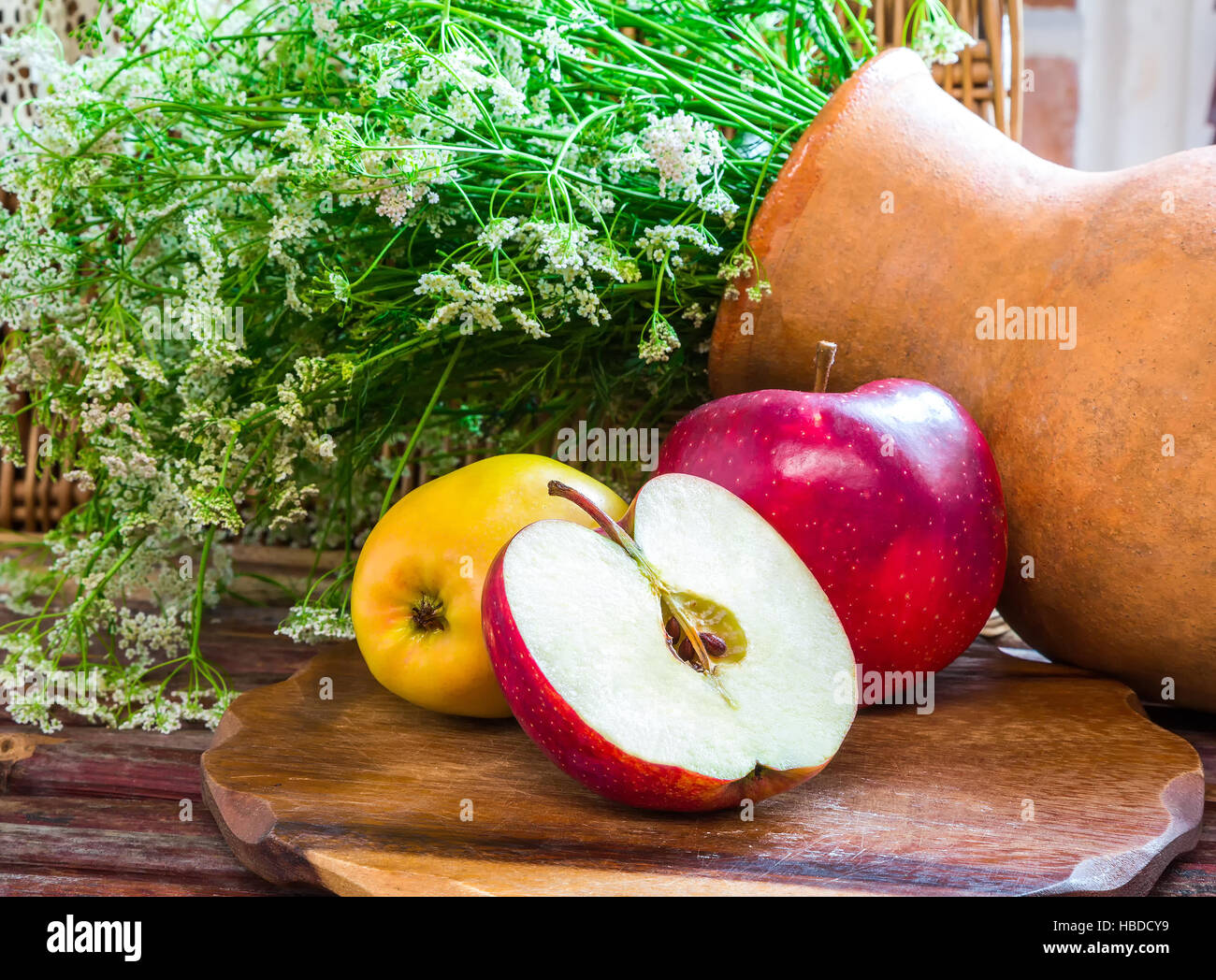 natürlichen Öko-Produkte Stockfoto