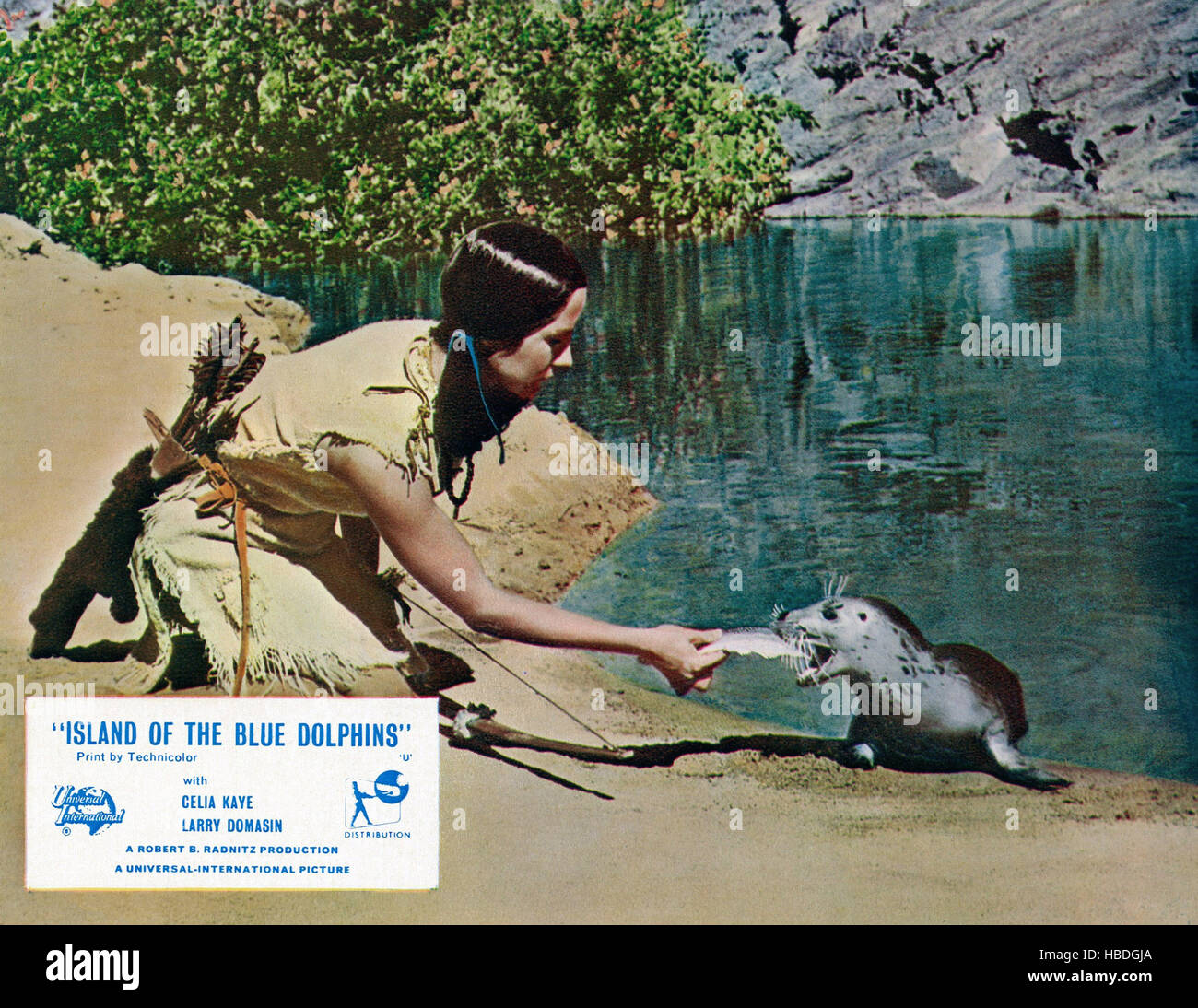 Insel der blauen Delphine, Celia Kaye, 1964 Stockfotografie Alamy