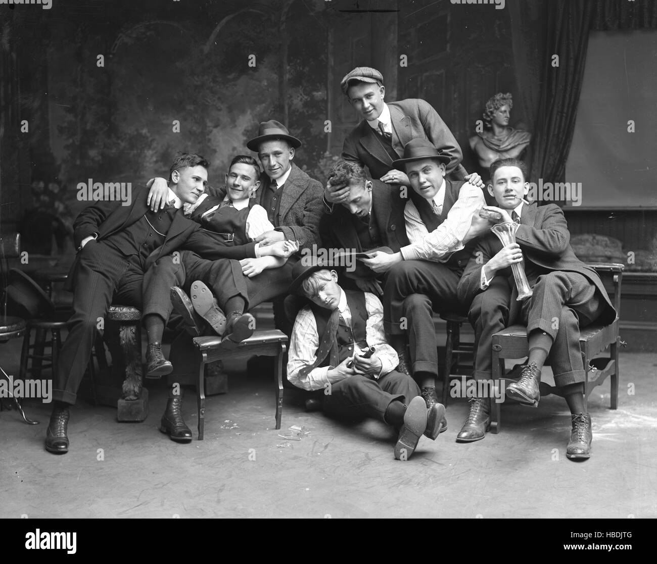 Richmond College Verbot Club, 1914 Stockfoto
