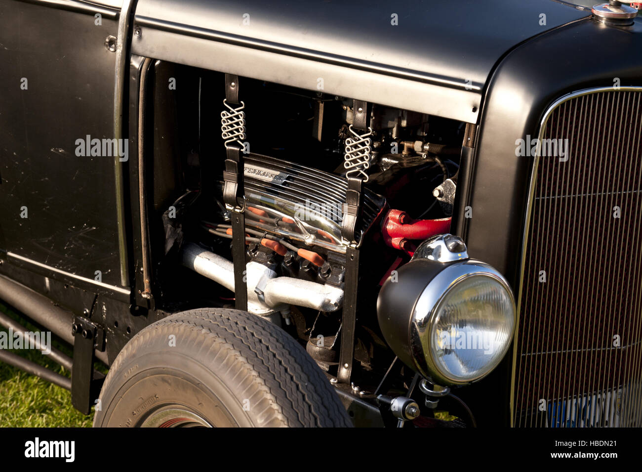 Detail eines Oldtimers Stockfoto