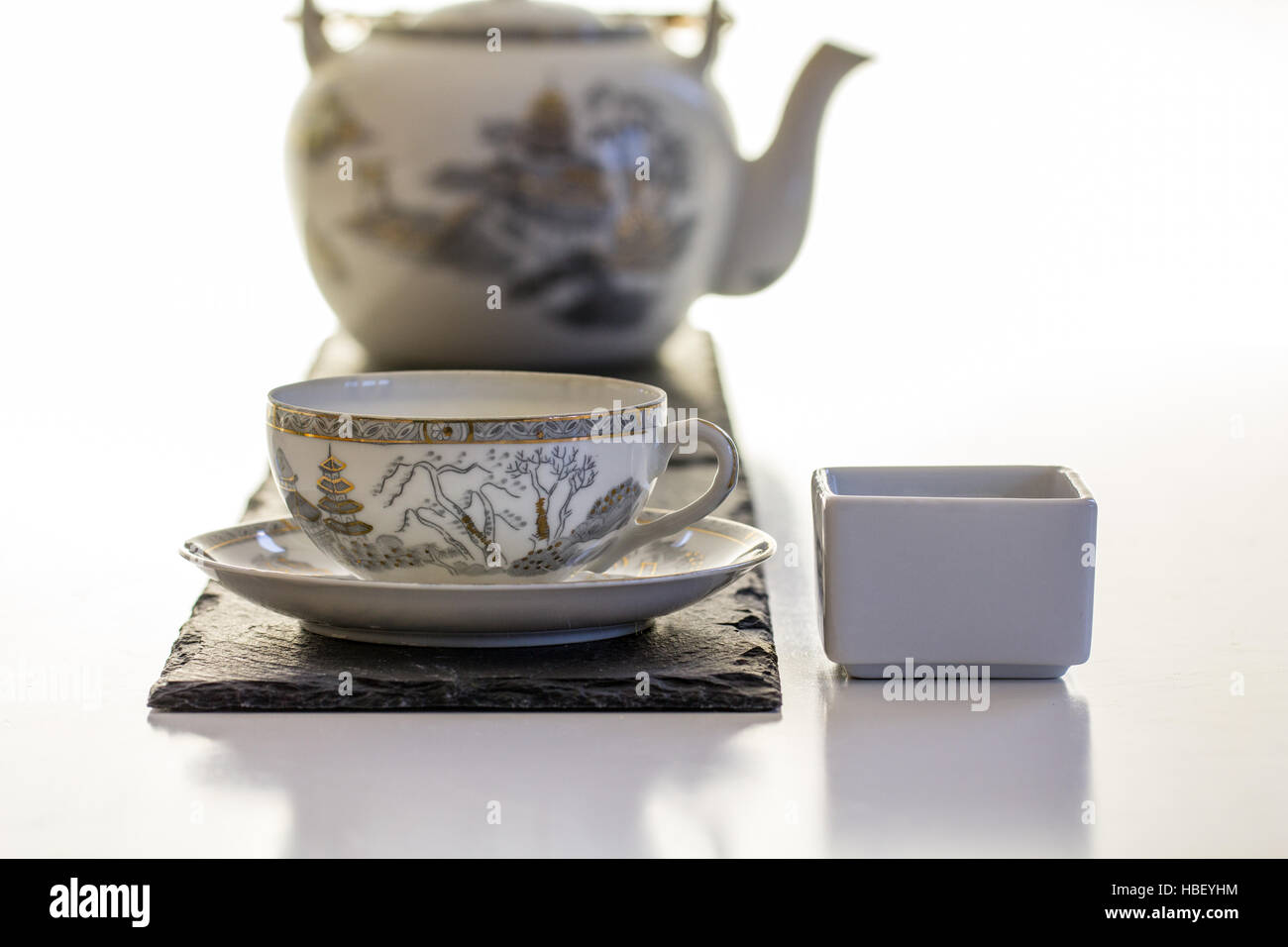 Die Tea-Time! Stockfoto