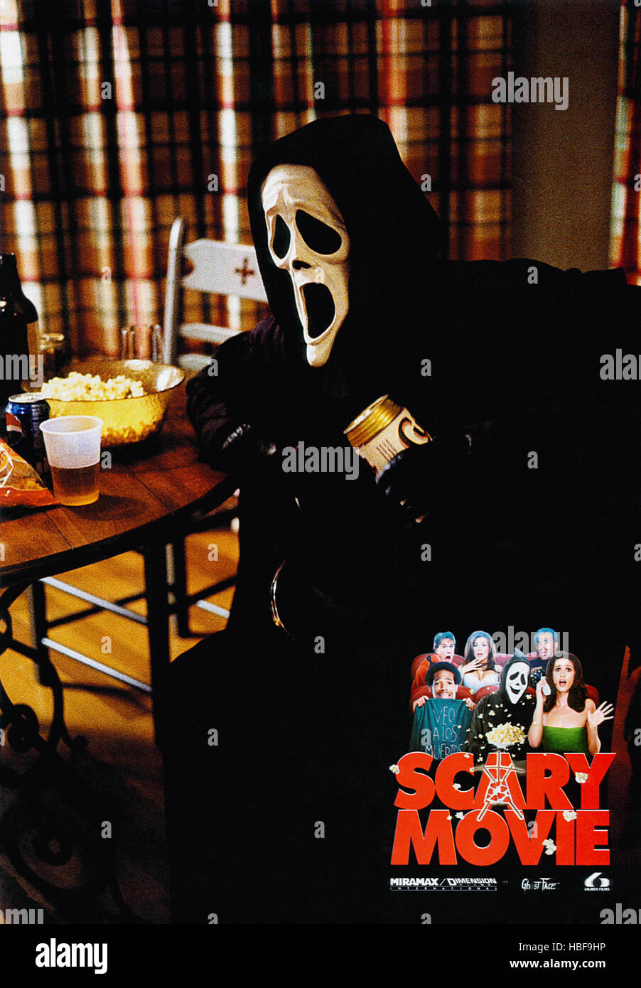 SCARY MOVIE, Dave Sheridan, unten gleich wieder Zeile Lochlyn Munro, Carmen Electra, Shawn