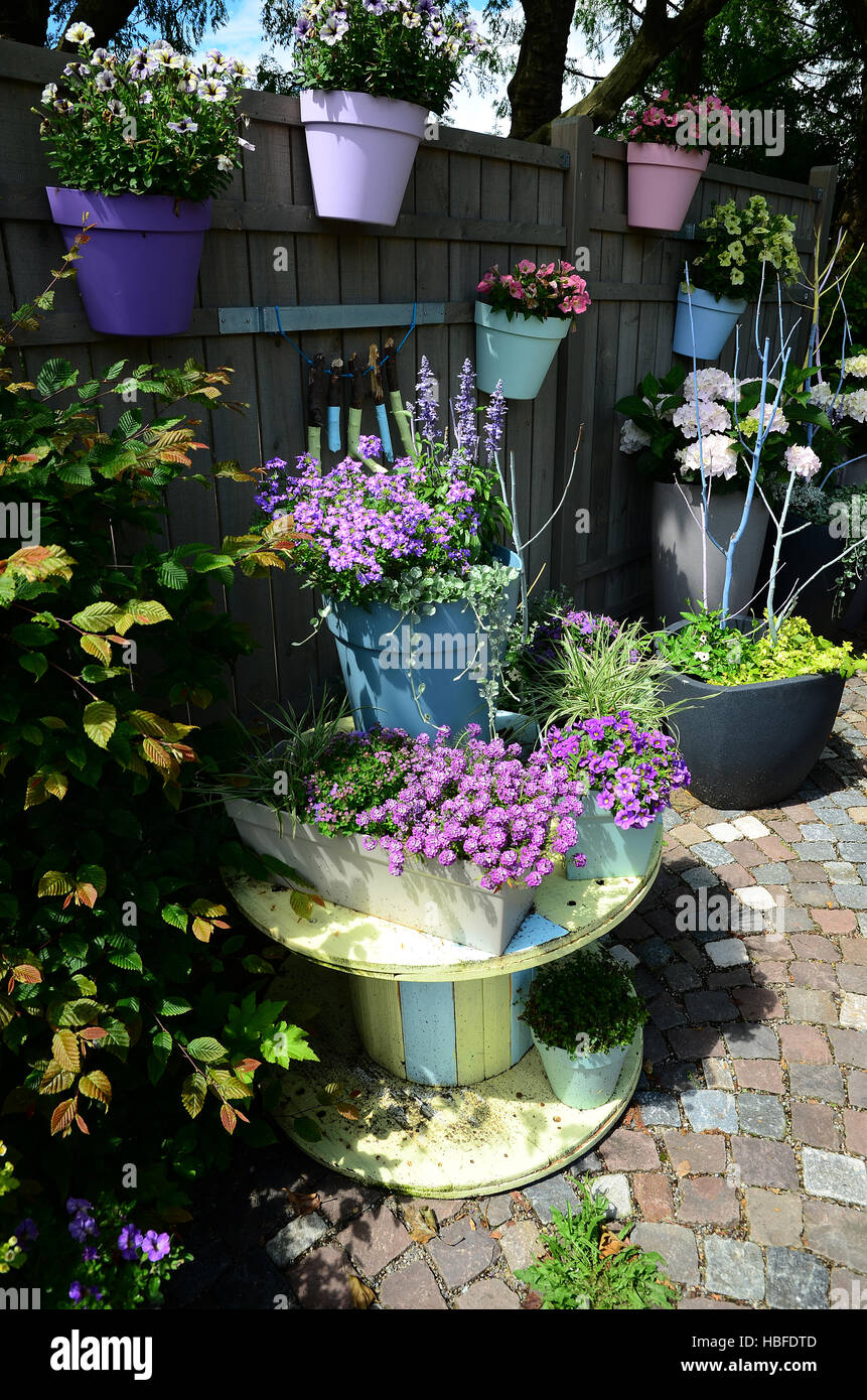 Blumen, Blumen-arrangement Stockfoto