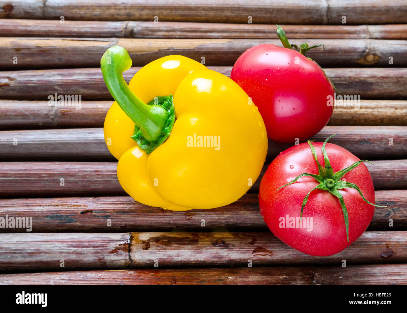 Gesunde Ernährung aus Dorf Stockfoto