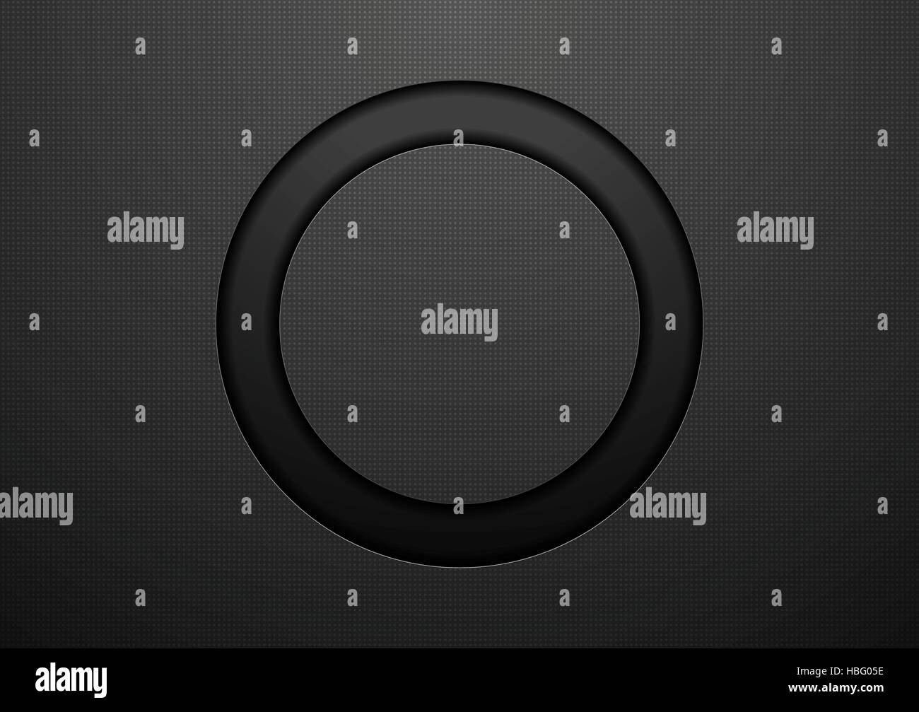 Abstrakt schwarz Kreis Hintergrund Stockfoto