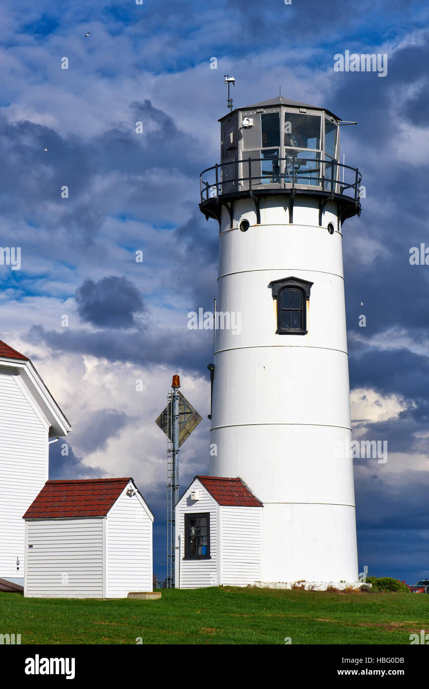Chatham Leuchtturm am Cape Cod Stockfoto