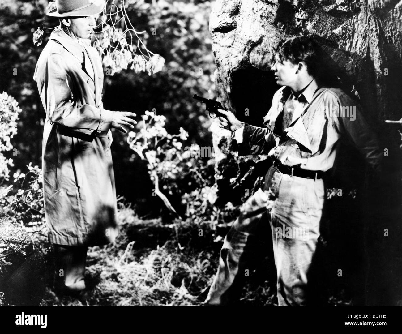 BAD BOY, von links: Lloyd Nolan, Audie Murphy, 1949 Stockfoto
