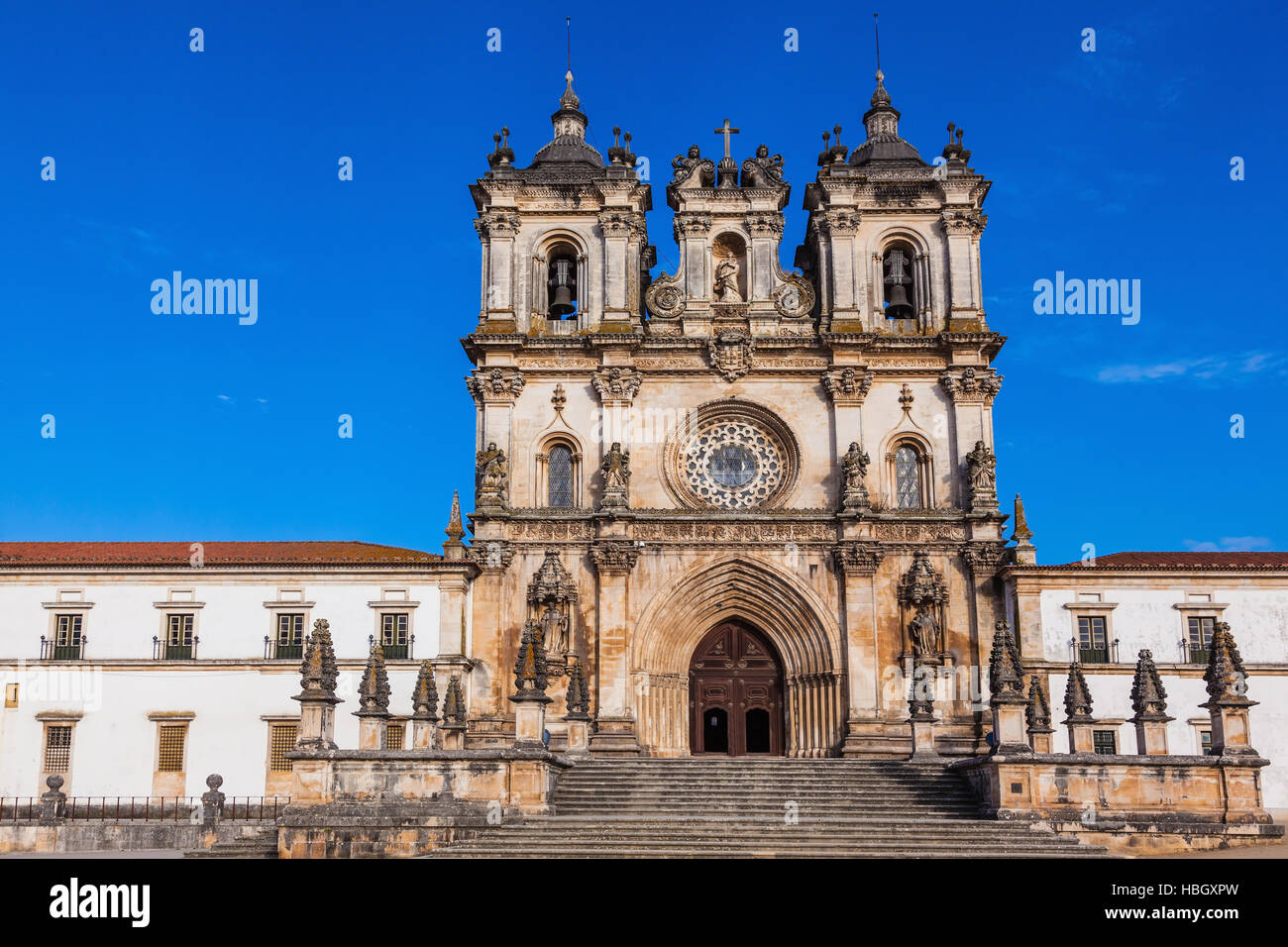 Eingang zur Kathedrale Stockfoto