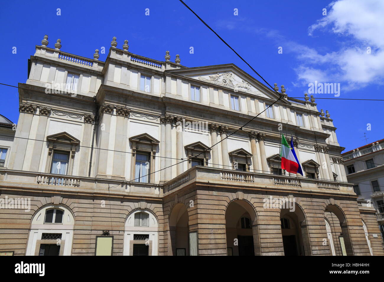 Teatro Alla Scala Opernhaus Stockfoto