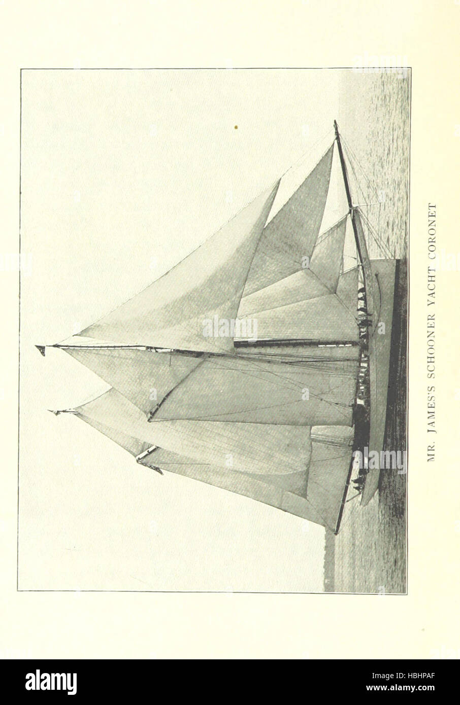 Bild von Seite 8 von "Corona und Coronet. Wird eine Erzählung der Amherst Eclipse Expedition nach Japan, in Herrn James Schoner-Yacht Coronet, zu beobachten, die Sonne total Lichtschwächung, 9. August, 1896' Bild von Seite 8 von "Corona und Coronet wird Stockfoto
