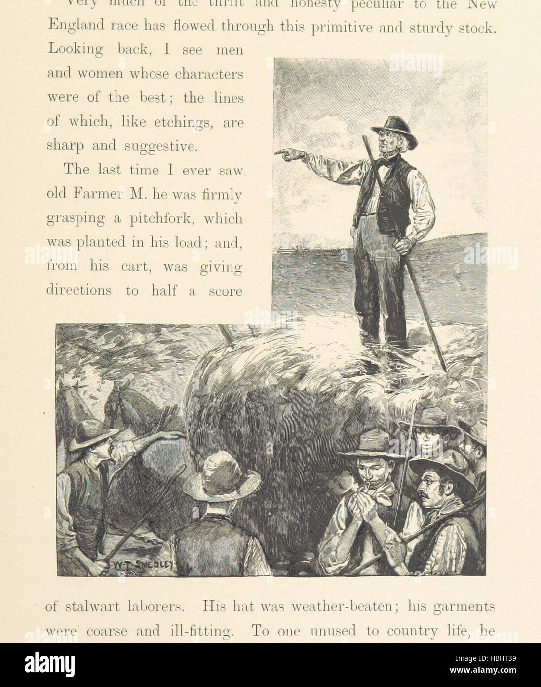 Bild von Seite 49 des "New England Bygones... Neuauflage, erweitert... Einführung von Gail Hamilton "Aufnahme auf Seite 49 des" New England Bygones Stockfoto