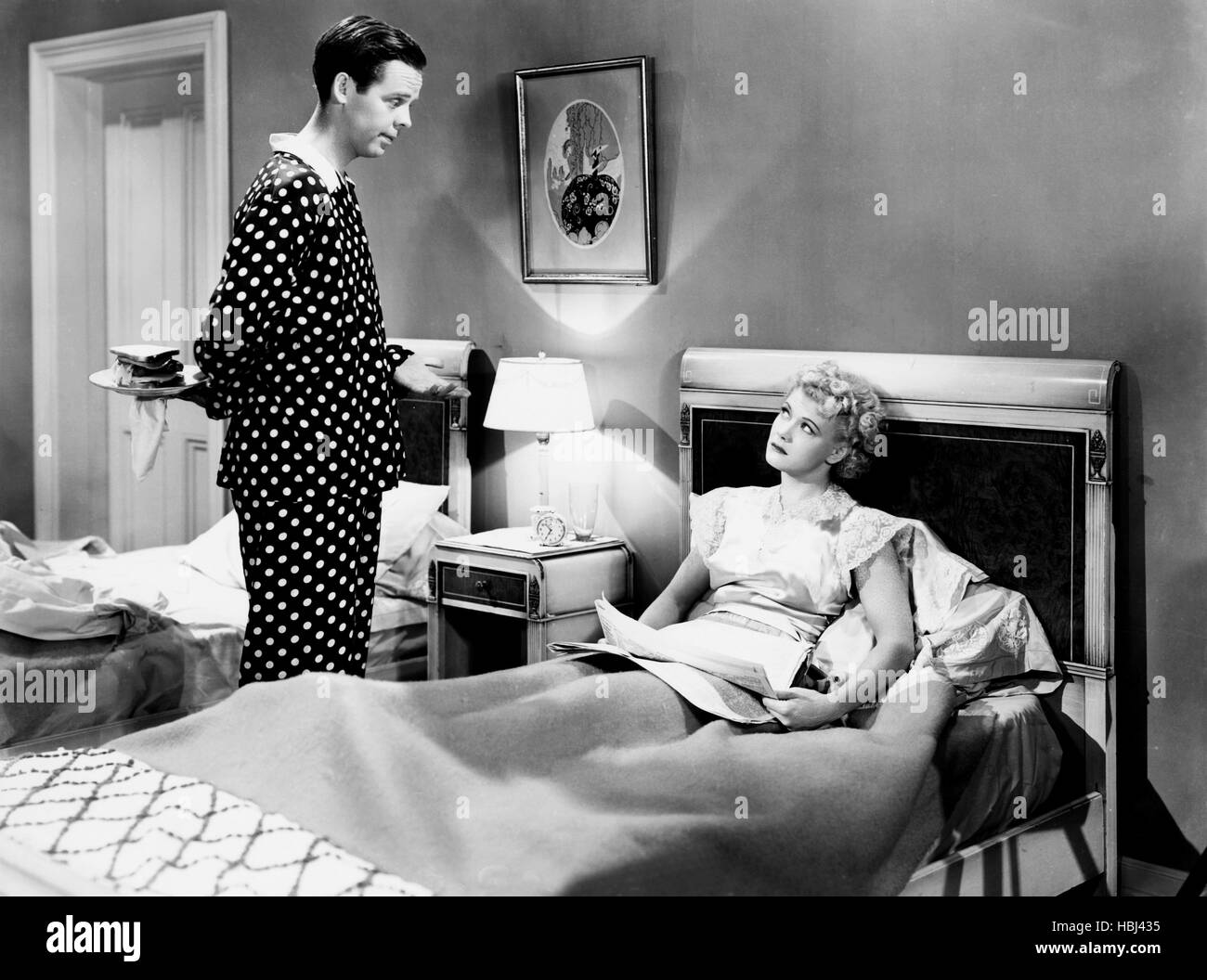 BLONDIE, von links: Arthur Lake, Penny Singleton, 1938 Stockfoto