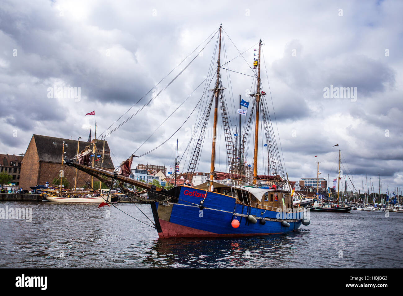 Hanse Sail rostock Stockfoto