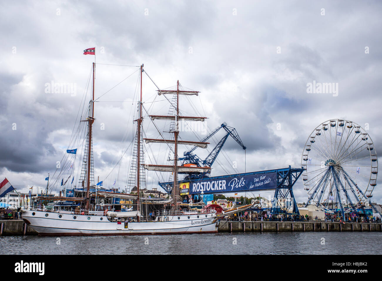 Hanse Sail rostock Stockfoto