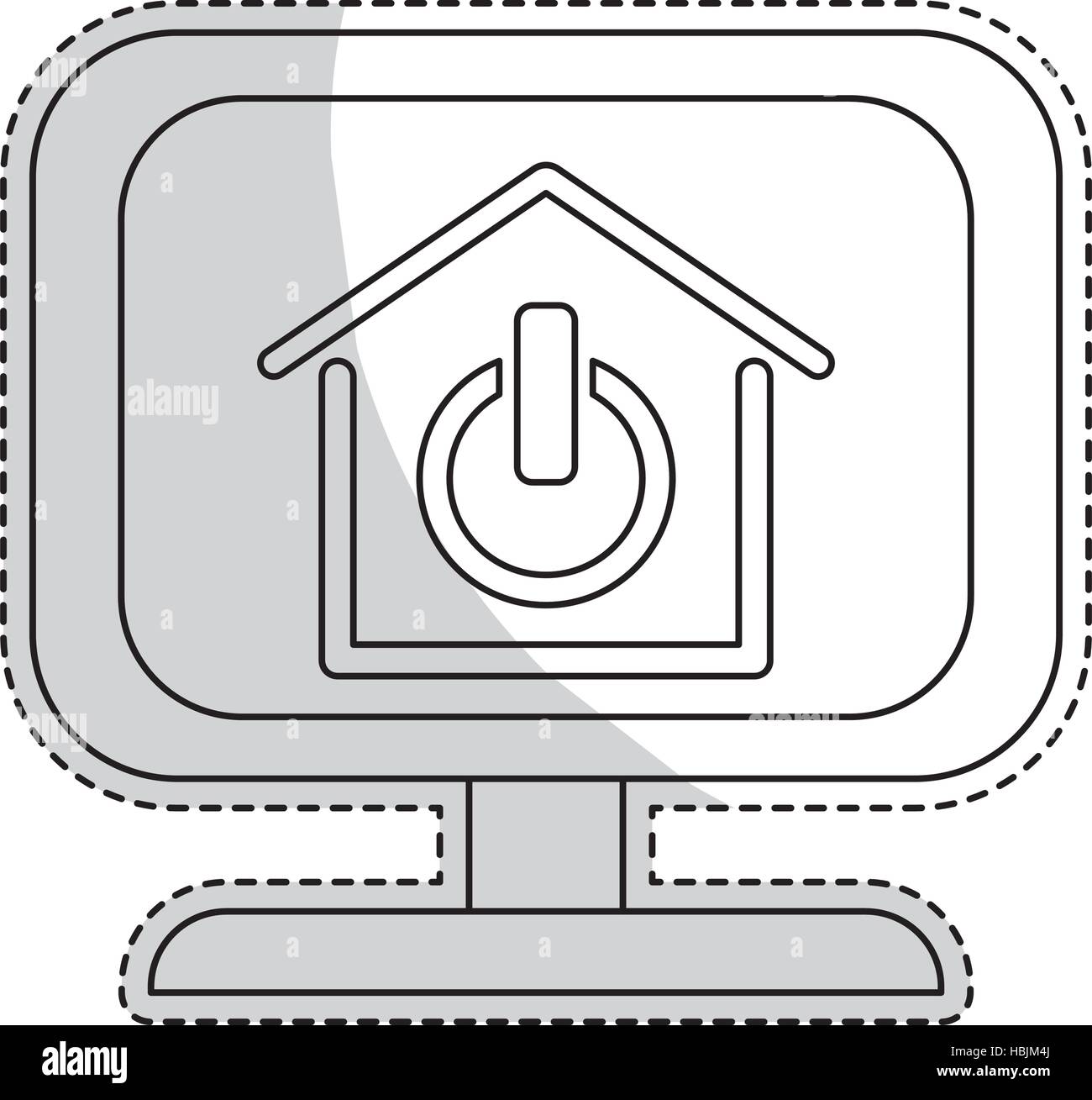 Haus Sicherheit Symbolbild Stock Vektorgrafik Alamy