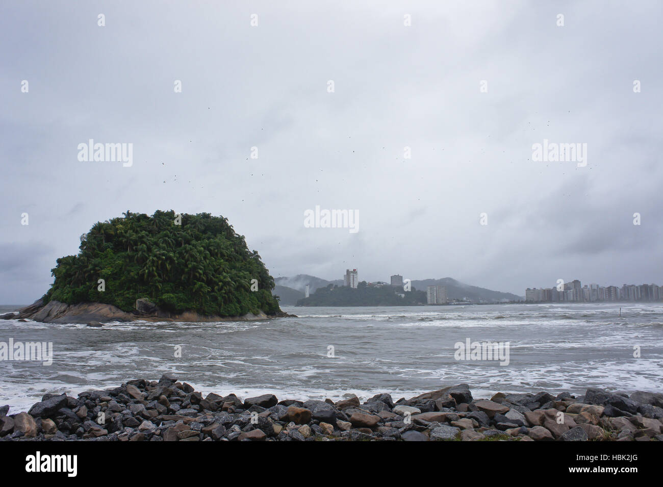 Brasilien, Sao Paulo, Sao Vicente Stockfoto