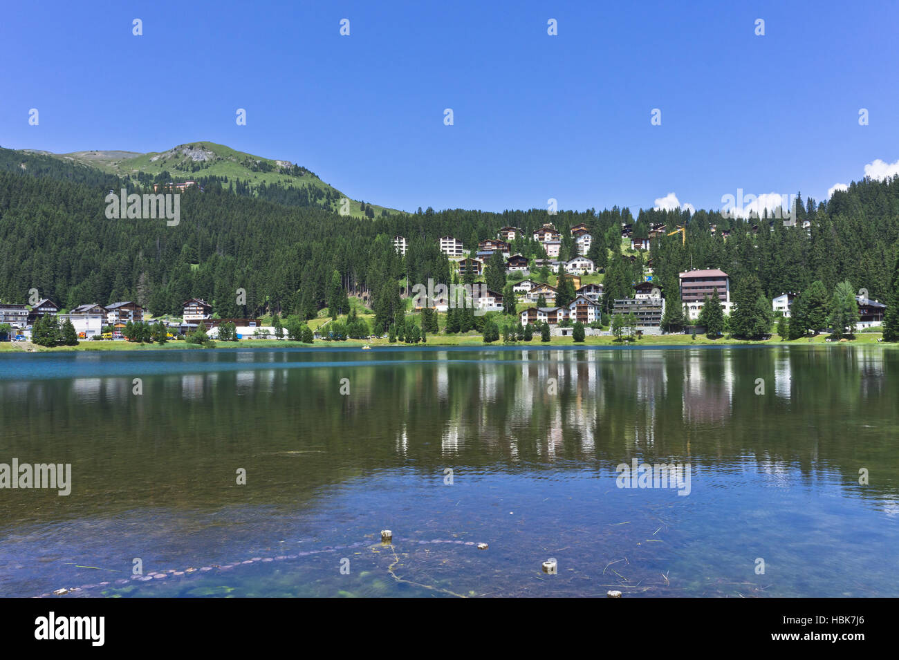 Arosa, Alpen, Schweiz Stockfoto