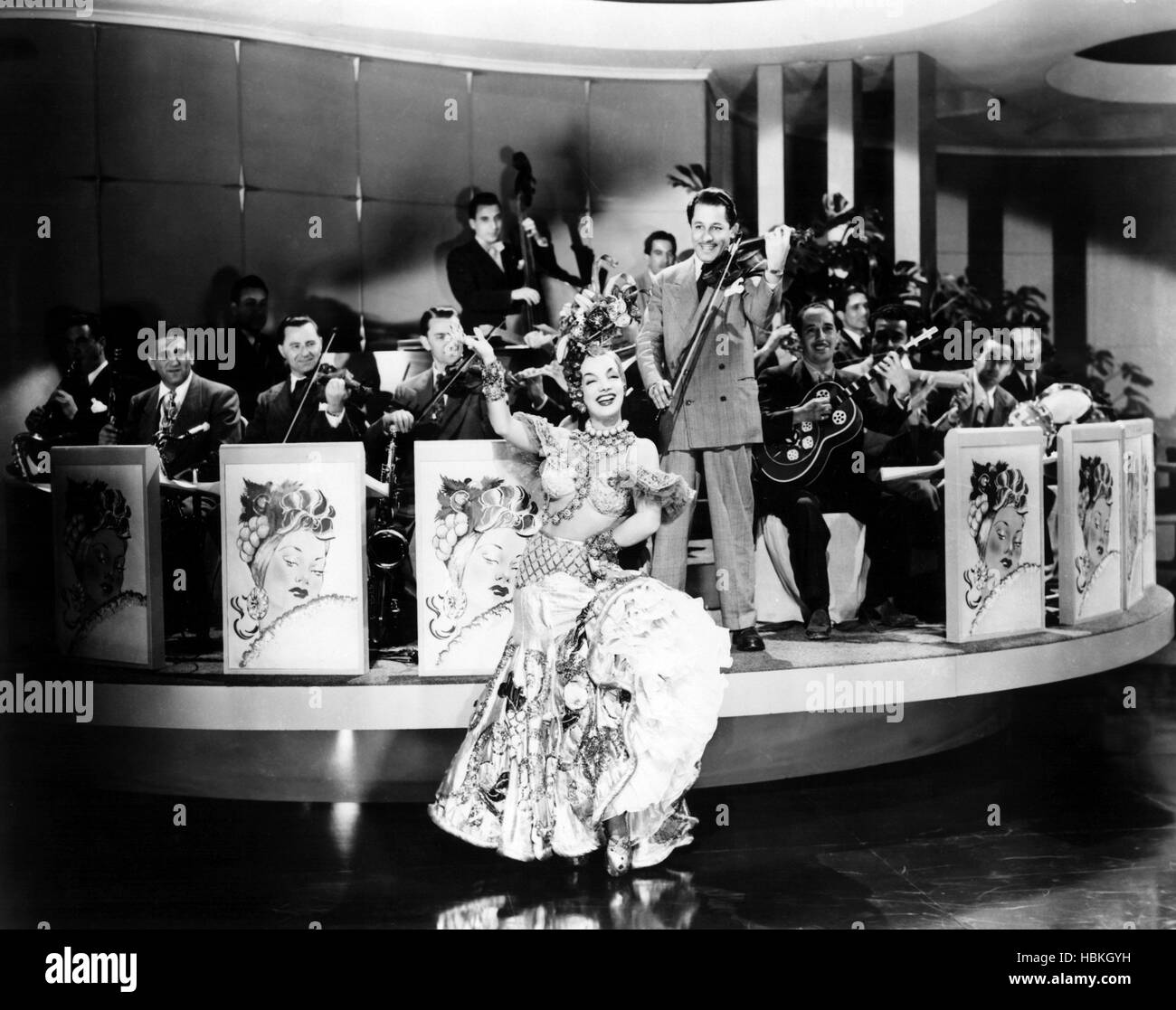 COPACABANA, Carmen Miranda, 1947 Stockfoto