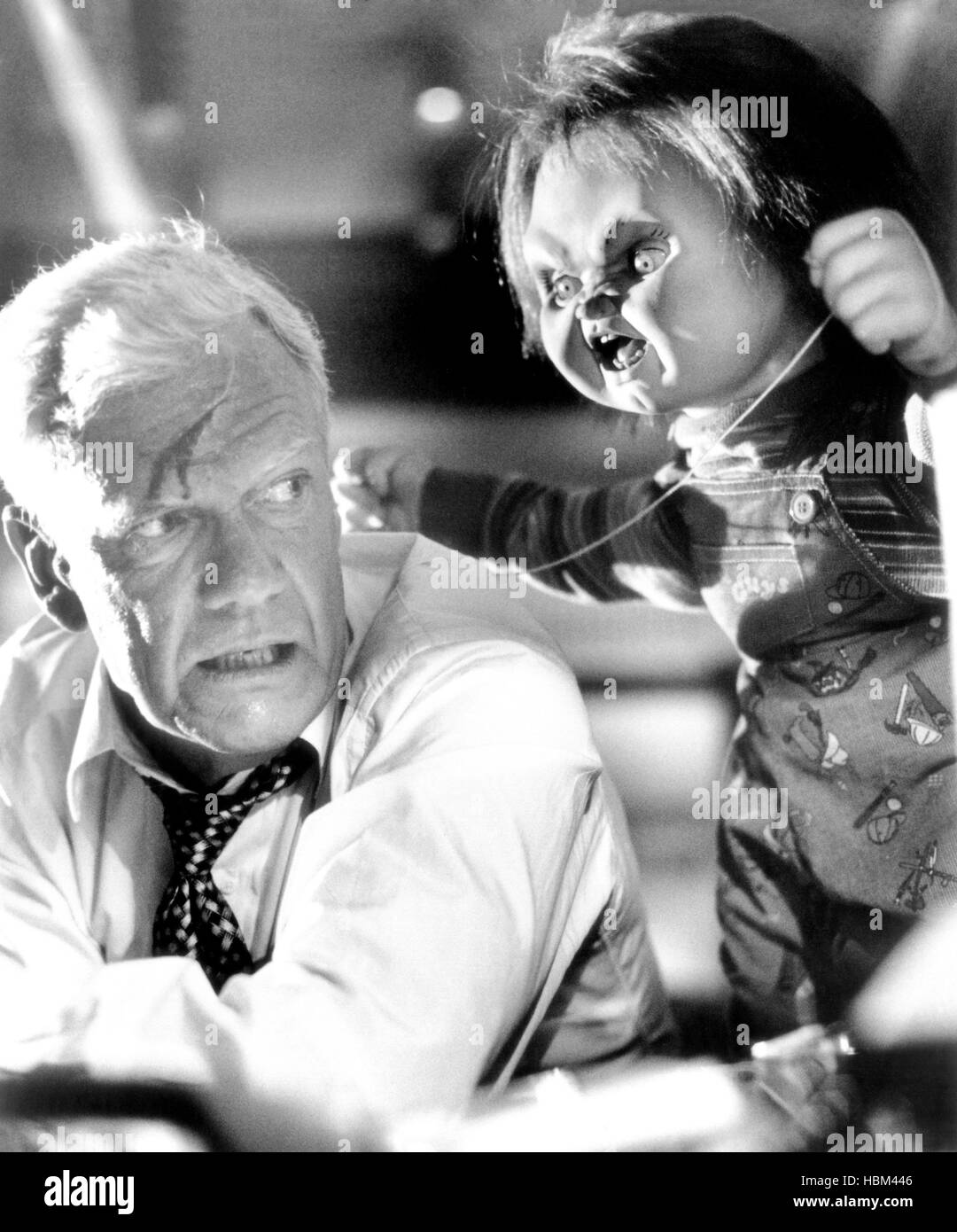 CHILD'S PLAY 3, von links: Peter Haskell, Chucky, 1991, © Universal/Courtesy Everett Collection Stockfoto
