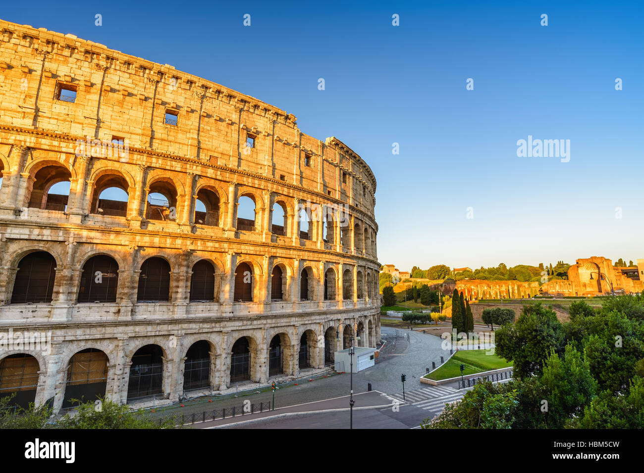 Colosseum Rom Stockfoto