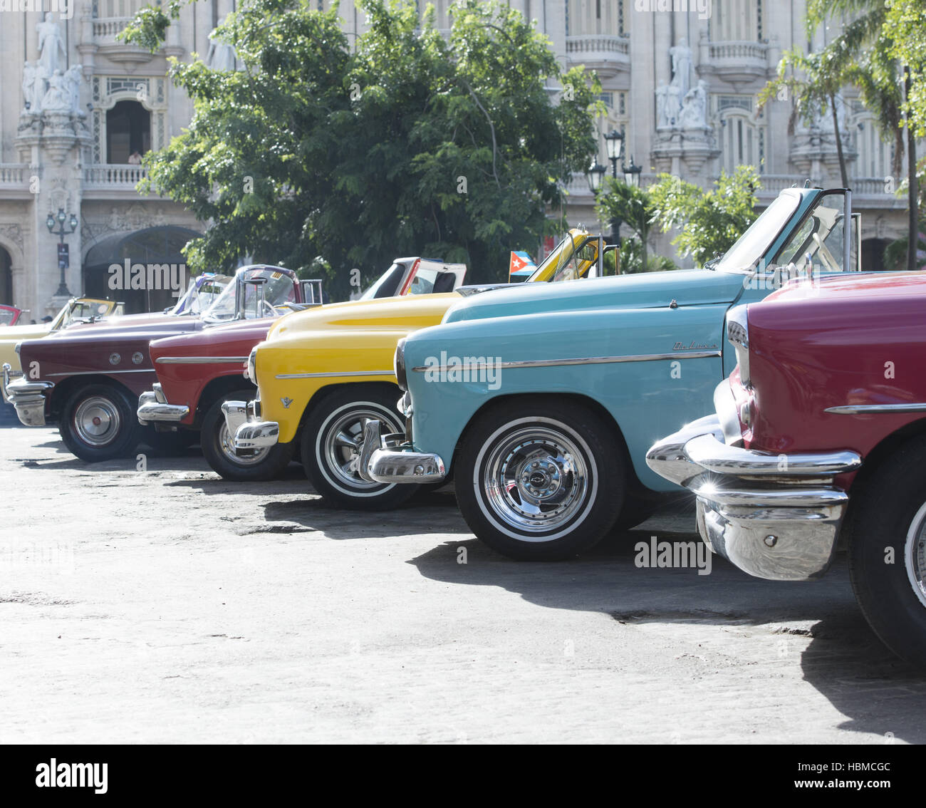 Oldtimer in Havanna, Kuba Stockfoto