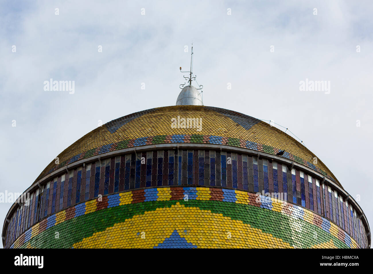 Amazon Theater mit blauem Himmel, Opernhaus in Manaus, Brasilien Stockfoto