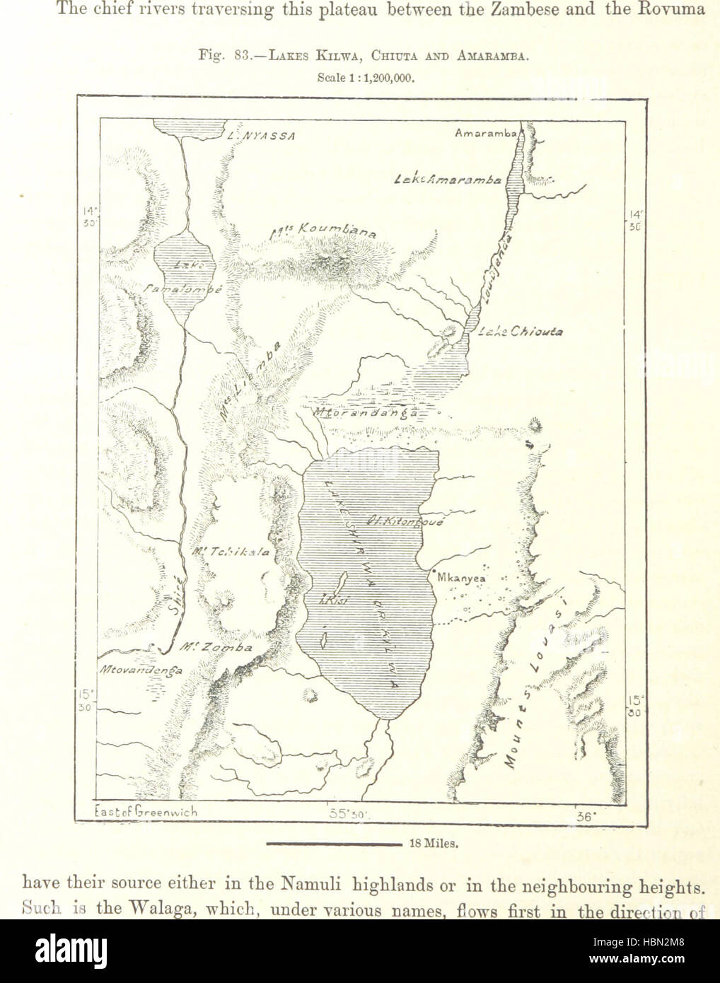 Bild entnommen Seite 362 von "die Erde und ihre Bewohner. Die Europäische Sektion der allgemeinen Geographie von E. Reclus. Bearbeitet von E. G. Ravenstein. Illustriert von..., Gravuren und Karten Bild entnommen Seite 362 von "The Earth und seine Stockfoto