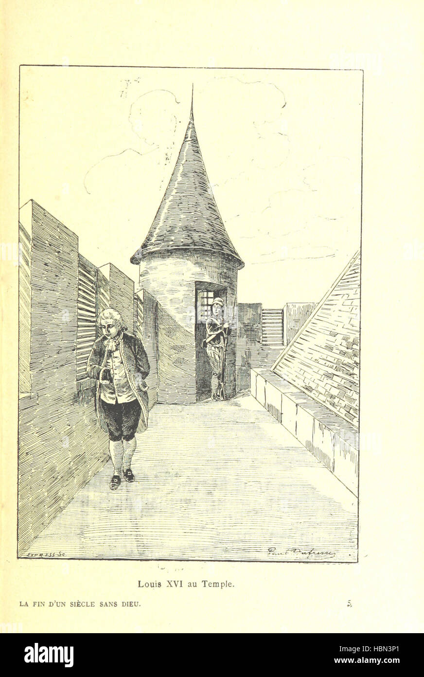 La Fin d ' un Siècle sans Dieu. Épisodes De La Terreur. Illustrationen, etc. Bild entnommen Seite 69 von "La Fin d ' un Siècle Stockfoto