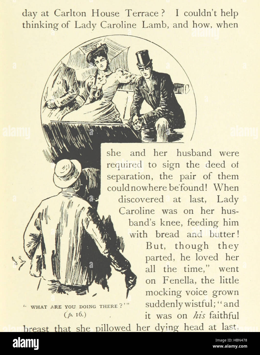 Bild von Seite 29 von "[das Schicksal von Fenella. Von Helen Mathers, Justin N. [sic] McCarthy, Frau Trollope [u.a.], etc. [Anmerkung des Herausgebers signiert: J. S. Wood.]] " Bild von Seite 29 von "[das Schicksal von Fenella Stockfoto